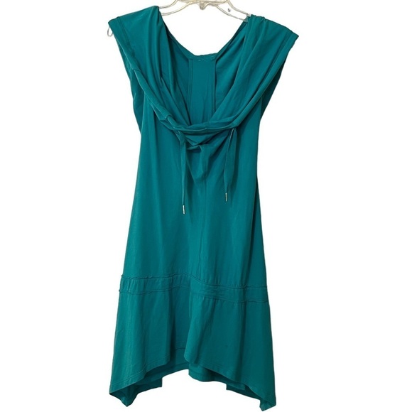 Lululemon Hooded T Back Tank Swim Beach Cover Up Dress L boho vacation - Picture 1 of 14